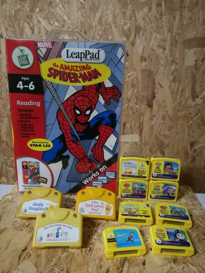UNTESTED Leap Frog, My first Leap pad 8 game/learning cartridges, 4 other models - Image 1 of 4