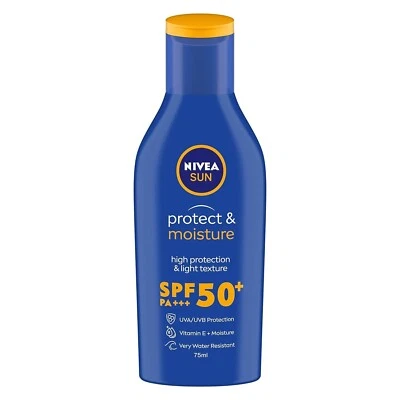 NIVEA Loción Solar - FPS 50+ PA+++ Protección UV y UVB, 75 ml, Foto 1 de 4
