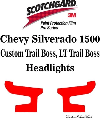 3M Scotchgard Paint Protection Pro Series 2022 2023 2024 Chevy Silverado 1500 - Image 1 of 3