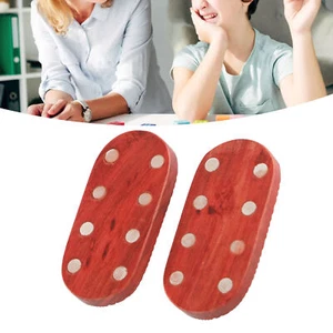 Push Fidget Slider Red Sandalwood Stress Relief Toy Collection - Picture 1 of 22