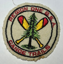 Region 1 Canoe Trails Felt Boy Scout