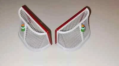 STIGA - TABLE ROD HOCKEY 2x(Pair) GOAL/NET GATORADE W/ CLEAR CURTAIN - Image 1 of 4