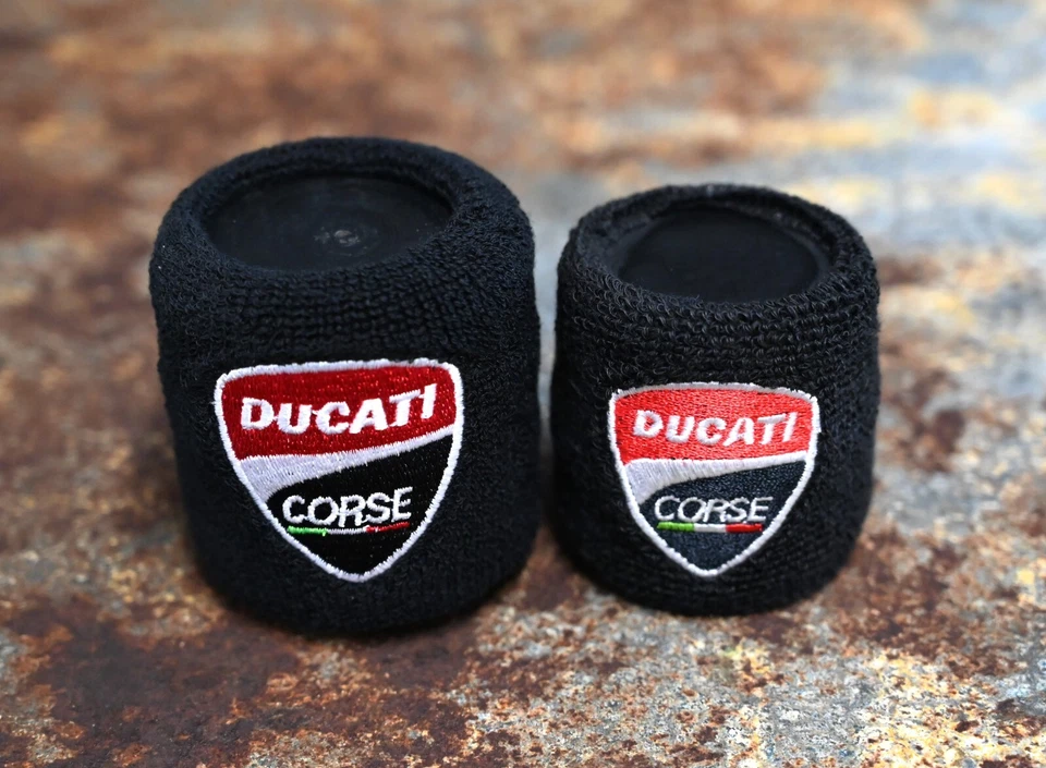 Ducati Brake Reservoir Sock Covers x 2, Panigale, Monster, 996, ST4, 916, 1199, - Image 1 of 1