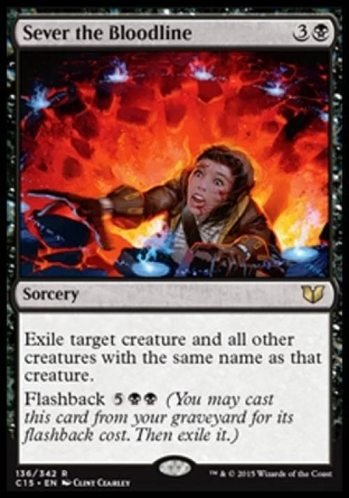 Sever the Bloodline - Light Play MTG Commander 2015 - Image 1 of 1