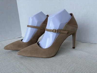 Matisse Tan Leather Pointed Toe Mary Jane High Heels Size 9 - Image 1 of 4
