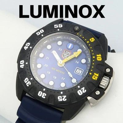 Reloj de buceo profundo Luminox Scott Cassell colaboración usado Foto 1 de 4