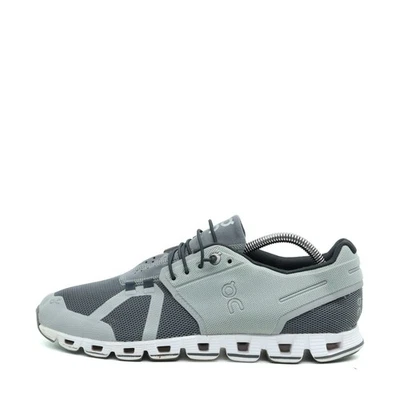 On Herren Cloud Sneaker grau Mesh Low-Top atmungsaktiv Laufschuhe EU 42.5 - Bild 1 von 4