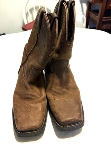 Justin ASTM F2892-18 EH Herren Braun Leder Western Arbeitsstiefel Größe 9,5D - Bild 1 von 14