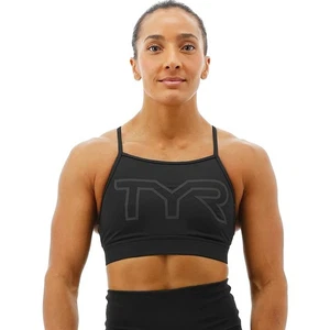 TOP SPORTIVO TYR BASE KINETIC BIG LOGO FGHSOL3A  NERO - Foto 1 di 4