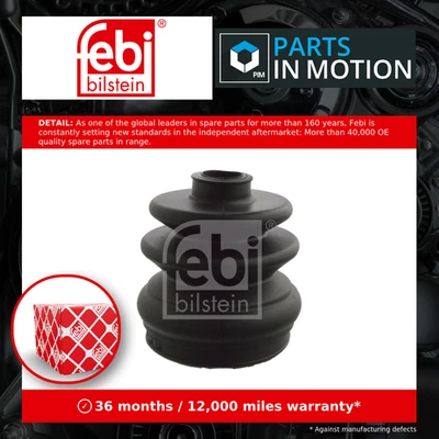 CV Joint Boot fits NISSAN MICRA K11 1.0 92 to 03 CG10DE C.V. Driveshaft Gaiter - Image 1 of 4