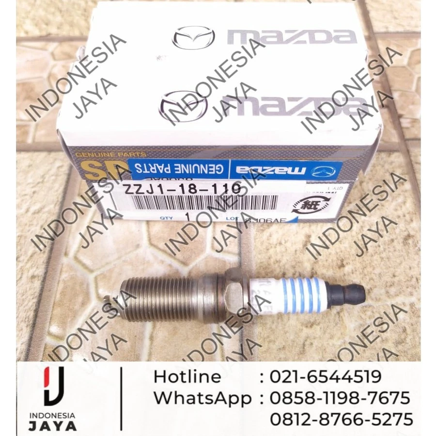 OEM Engine Ignition Spark Plug Fits For 3.7L Mazda 6 CX-9 2007-2015 ZZJ1-18-110 - Image 1 of 1