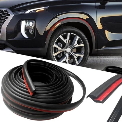 Tira de sello de goma para borde acampanado guardabarros pozos de rueda de auto camioneta Hyundai de 30 pies Foto 1 de 4