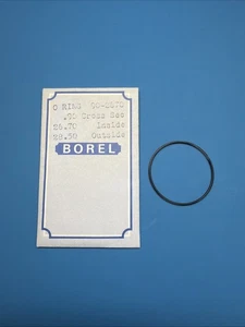 Borel O-Ring 90-2670 Uhrendichtung 26,70 mm Innendurchmesser x 28,50 mm Außendurchmesser x 0,90 mm CS - Bild 1 von 1