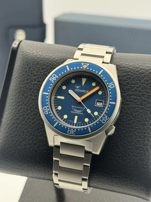 SQUALE 1521 “ACERO GRANALLADO AZUL” 1521BLUEBL.SQ20S *JUEGO COMPLETO 2023 ¡COMO NUEVO!* Foto 1 de 4
