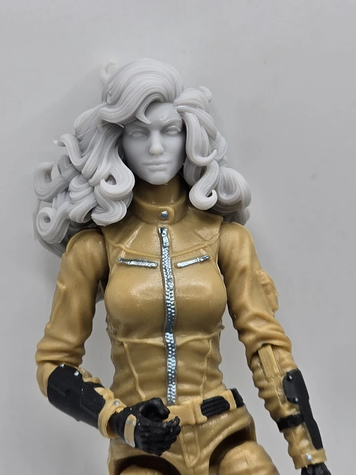 Cabeza de hiedra venenosa impresa en 3D 1:18 3 3/4" GI Joe 25 aniversario B88 Foto 1 de 1