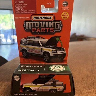 Matchbox Moving Parts Land Rover Defender 130 2025 New Release - Image 1 of 2