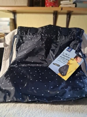 Shopper und Rucksack 2-in-1  Tchibo Damen  38 x 45 cm Dunkelblau Neu Unbenutzt - Bild 1 von 3