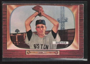 1955 Bowman #178 Tom Brewer - EX/EX+ Set Break! RC - Picture 1 of 2