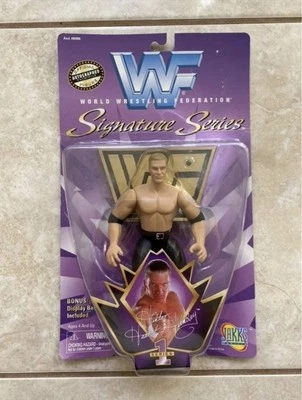 WWF Jakks Hunter Hearst Helmsley Triple H Signature Series 1 Figure 1997 NIB WWE - Image 1 of 4