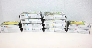 Gran Lote de Tintas para Impresora HP GENUINAS 935XL 5 Cian, 5 Amarillas, 2 Magenta, 1 Paquete de Trío - Imagen 1 de 14