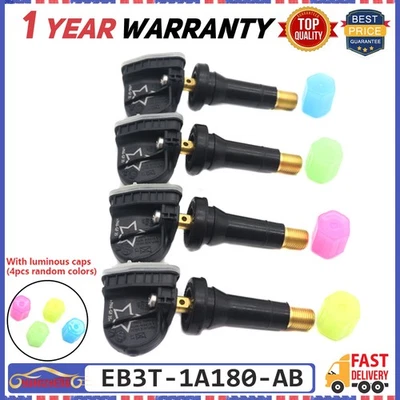 EB3T-1A180-AB 315MHz New For Ford Focus 2016-2018 4x TPMS Tire Pressure Sensor - Image 1 of 4