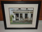 John Rossini Porch Rocking Chairs Country House in Frame 21.5" x 18.5"