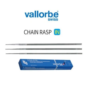 VALLORBE 4.0 /4.8 / 5.5mm ROUND CHAINSAW FILES 12 PACK LC10003 - Picture 1 of 6