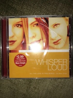 Whisper Loud All The Love In The World Maxi CD  - Imagem 1 de 4