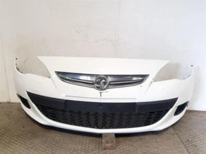 2012-2018 MK6 J VAUXHALL ASTRA GTC FRONT BUMPER WHITE 3 DOOR HATCHBACK - Picture 1 of 24