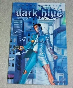 2001 DARK BLUE di Warren Ellis, graphic novel Avatar Press, TPB - Foto 1 di 2