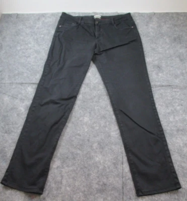 Esprit Jeans 16 L32 Mid Rise Straight Leg Denim Black Casual - Image 1 of 4