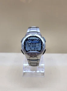Casio W-753 Dual Time 5 Alarm Countdown Timer AUTO LIGHT Quarz Herrenuhr - Bild 1 von 9