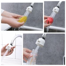 Shower Kitchen Home Water Filter Tap Head 360° Rotating Faucet Nozzle Booster