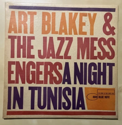 ART BLAKEY A Night in Tunisia (1961) US Blue Note Lee Morgan 4049 Jazz LP Vinyl - Image 1 of 4