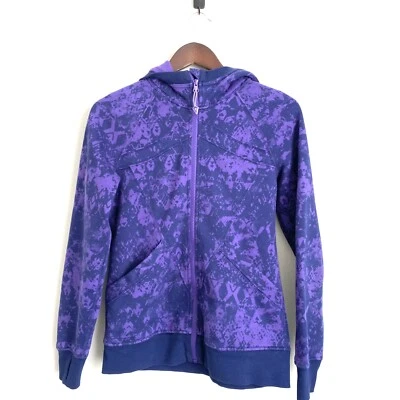 IVIVVA Niñas 14 Púrpura Azul Buceo Cremallera Completa Sudadera Con Capucha Manga Larga Foto 1 de 4