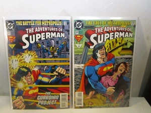 Adventures Of Superman #513-514 DC Comics 1994 BAGGED BOARDED - Bild 1 von 1