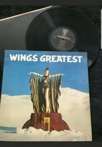 Wings ‎– 'Greatest' 12" vinyl album LP. 1978 UK A1/B1 inc. POSTER. VG++/EX+ - Picture 1 of 12