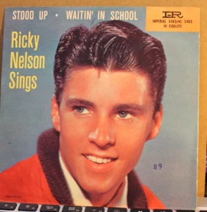 RICKY NELSON---STOOD UP (Picture Sleeve Only) - Imagen 1 de 2