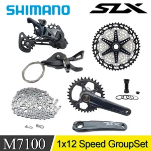 Shimano SLX M7100 1x12-speed Drivetrain Groupset SUNSHINE Cassette Derailleur - Picture 1 of 11