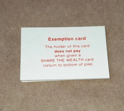 Vintage 1981 Game of Life Replacement Piece Cards - Image 1 of 4