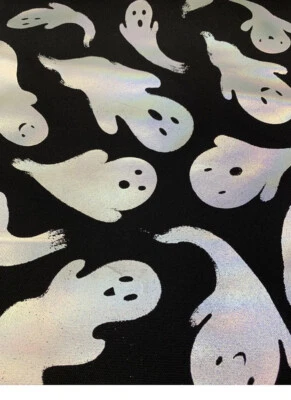 Cynthia Rowley Halloween Theme Ghost Table Runner Glow in the Dark 14”x48” NEW - Image 1 of 4