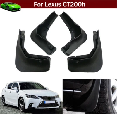 4x Mud Flaps Splash Guard Mud Guards Mudflaps Fender for Lexus CT200h 2012-2026 - Imagem 1 de 4