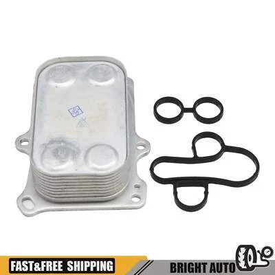 For Fiat 500 2012 2013-2015 1.4L Oil Cooler Assembly with Sealing Gasket Set New - Image 1 of 4