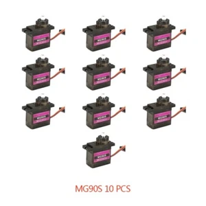 MG90S Micro Metal Gear 9g Servo for RC Plane Helicopter Boat Car 4.8V- 6V - Picture 1 of 15