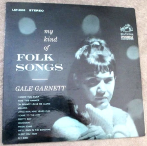 GALE GARNETT My Kind Of Folk Songs '64 RCA LSP-2833 EX UltraSonic DG Dynagroove - Picture 1 of 12