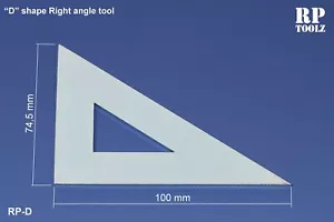 "Herramienta de ángulo recto en forma de ""D"" RP Toolz - RPTD-17 - Imagen 1 de 1