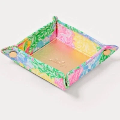 NWT Lilly Pulitzer Catch All Tray Bright delight Patch - Image 1 of 4