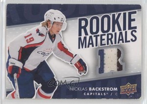 2007-08 Upper Deck Rookie Materials Nicklas Backstrom #RM-BA Rookie RC