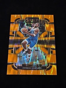 2023-24 Panini Select Anthony Edwards Flash Stampa Breve Lupi di Legno #37 - Foto 1 di 3