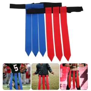 2Pcs Rugby Belt Flags Football Waist Belt Flags Football Waist Training Flags - Picture 1 of 12